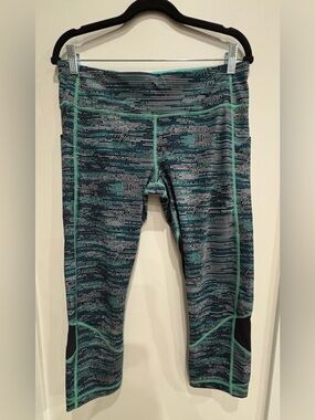Lululemon Special Edition Pace Rival Capri Legging in Seawheeze 10